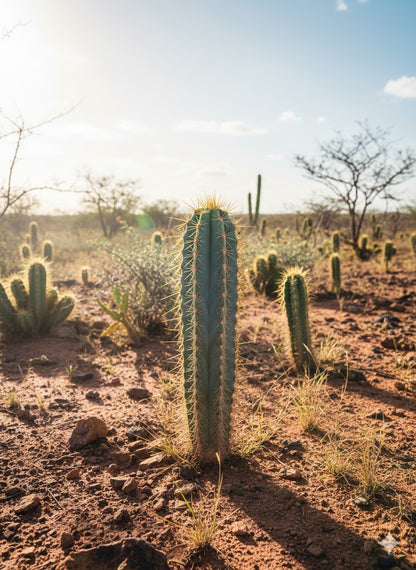 Pilosocereus azureus Säulenkaktus Kakteengruppe 5-6 Pflanzen 11er Topf K 9